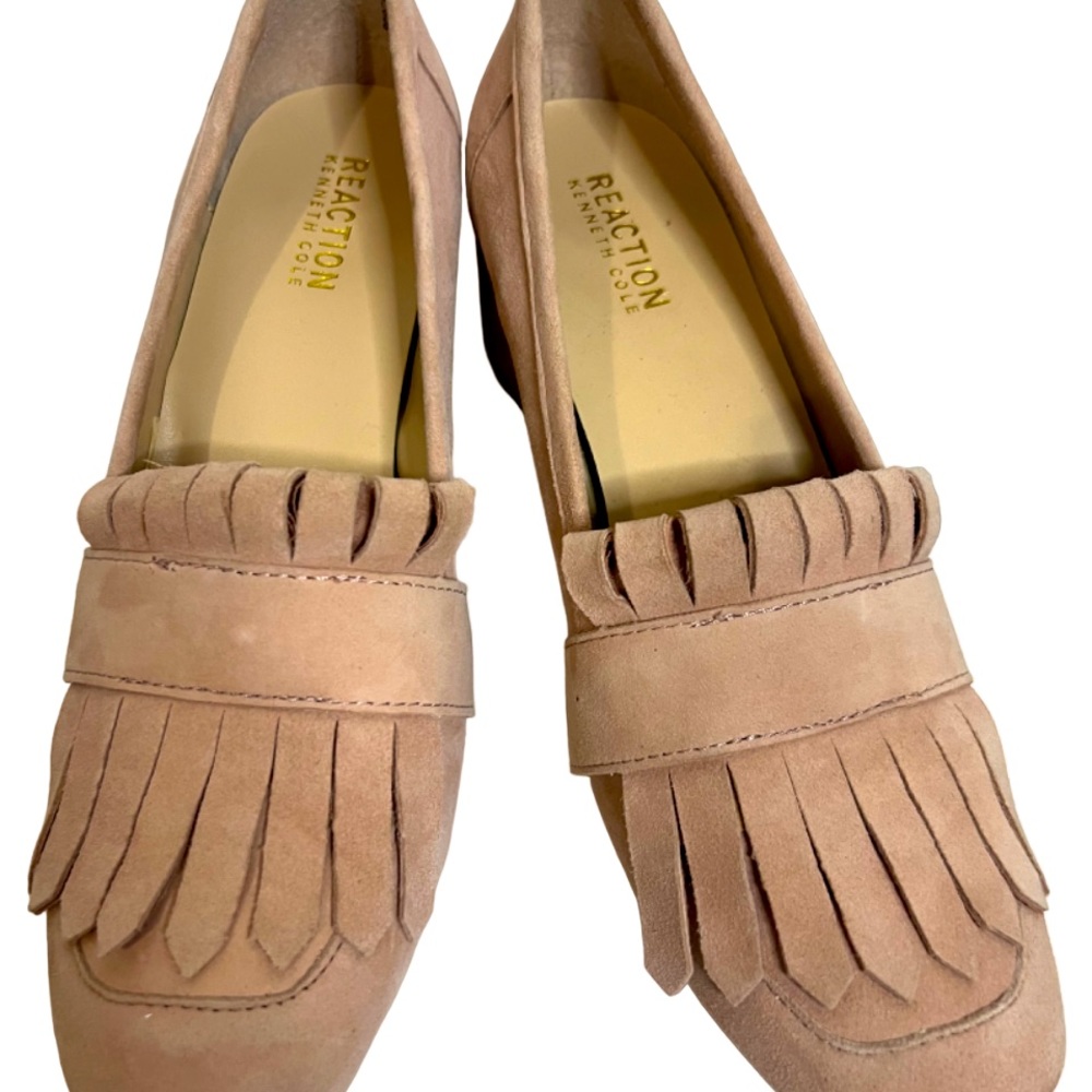 Kenneth Cole’s Reaction suede Pink Loafer Shoes